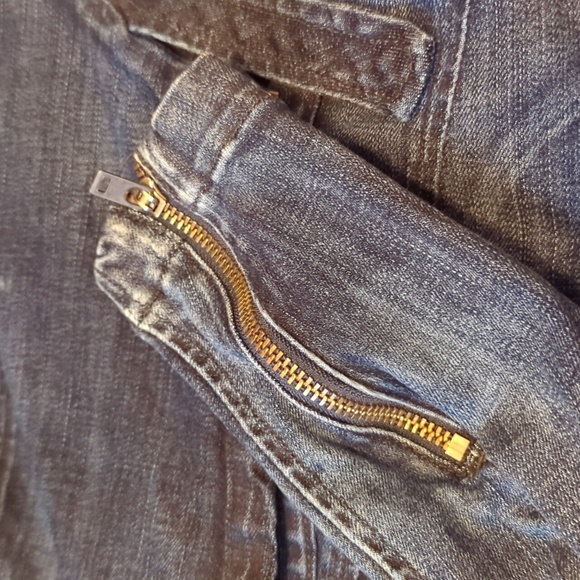 Helmut Lang Denim Biker Jacket S - Picture 4 of 7